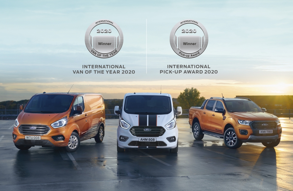 Ford Ranger i Transit z prestiżowymi nagrodami 