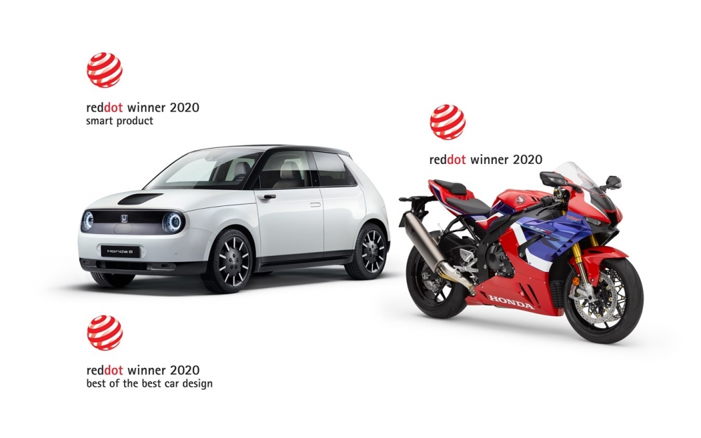 Honda zdobywa nagrody Red Dot Design w 3 kategoriach