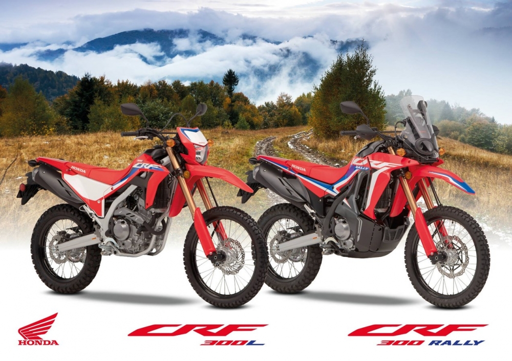 Honda odświeża lekkie dwufunkcyjne motocykle