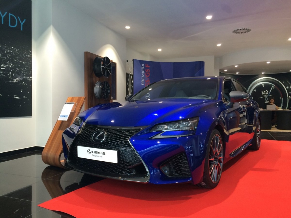 Lexus GS F 2015 - polska premiera