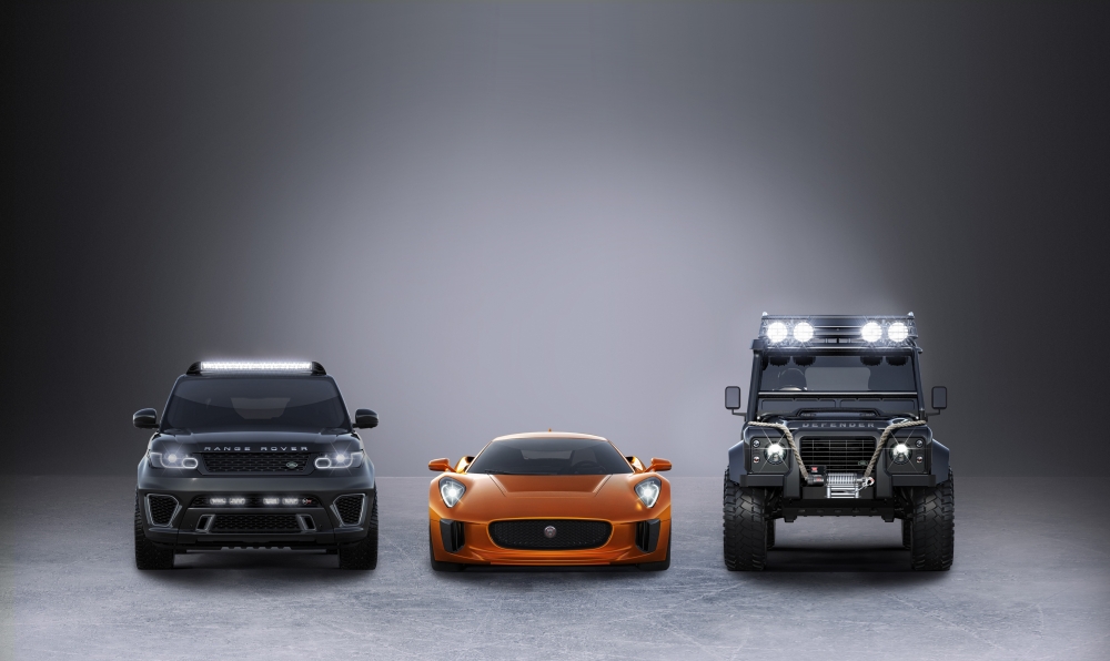 Nowe samochody na planie filmu SPECTRE