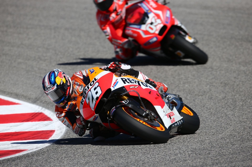 Pedrosa na podium w MotoGP, kolejna wygrana Hondy w Moto3