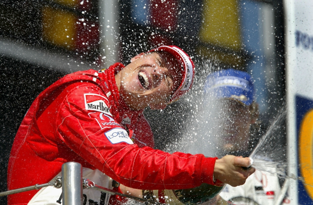 Schumacher drugim najbogatszym sportowcem na świecie