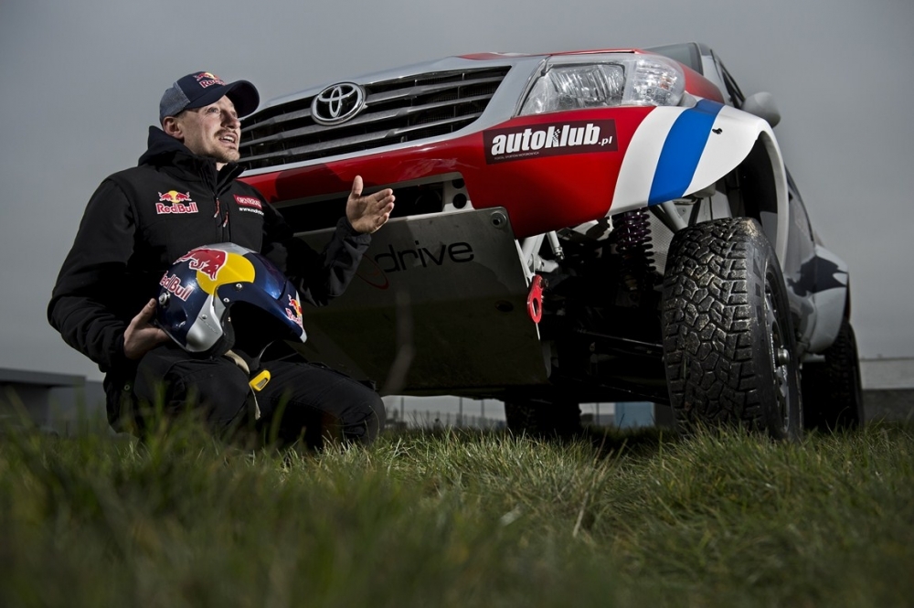 Adam Małysz pojedzie Toyotą Hilux w Rajdzie Dakar 2013