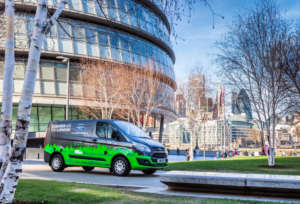 Ford Transit PHEV przyczyną poprawy jakości powietrza