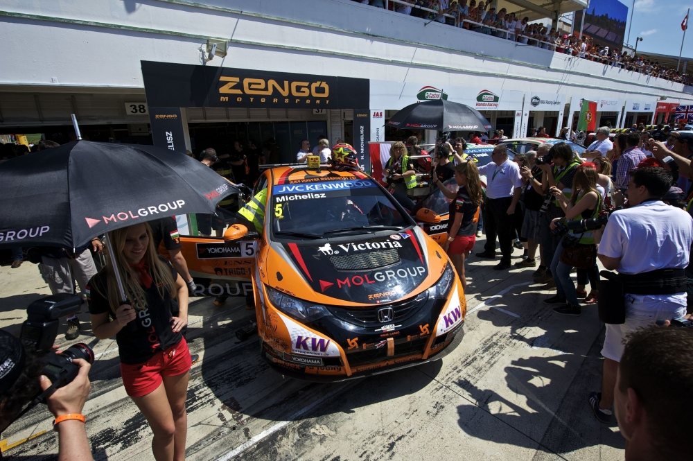 Honda Civic WTCC na Hungaroring