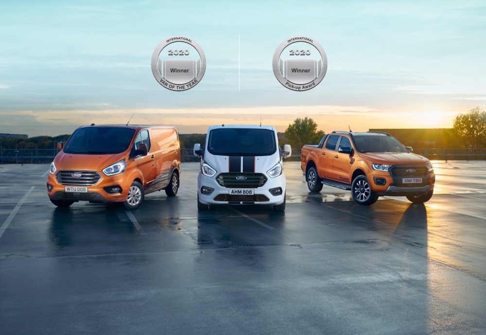 Podwójne wyróżnienie dla Forda w konkursach International Van of the Year i International Pick-Up Award
