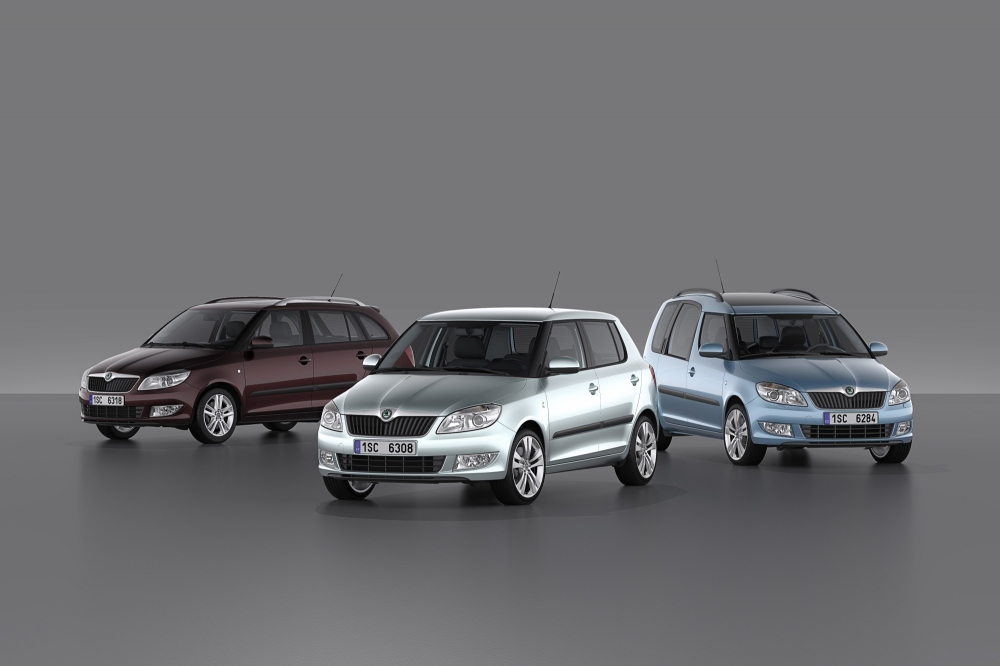 Fabia i Roomster po liftingu