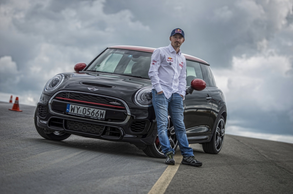 Adam Małysz w rodzinie MINI