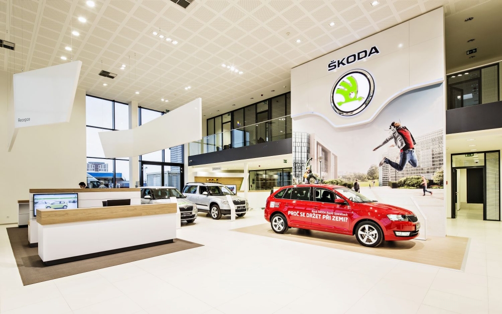 Już 500 salonów dealerskich Skody w nowym designie
