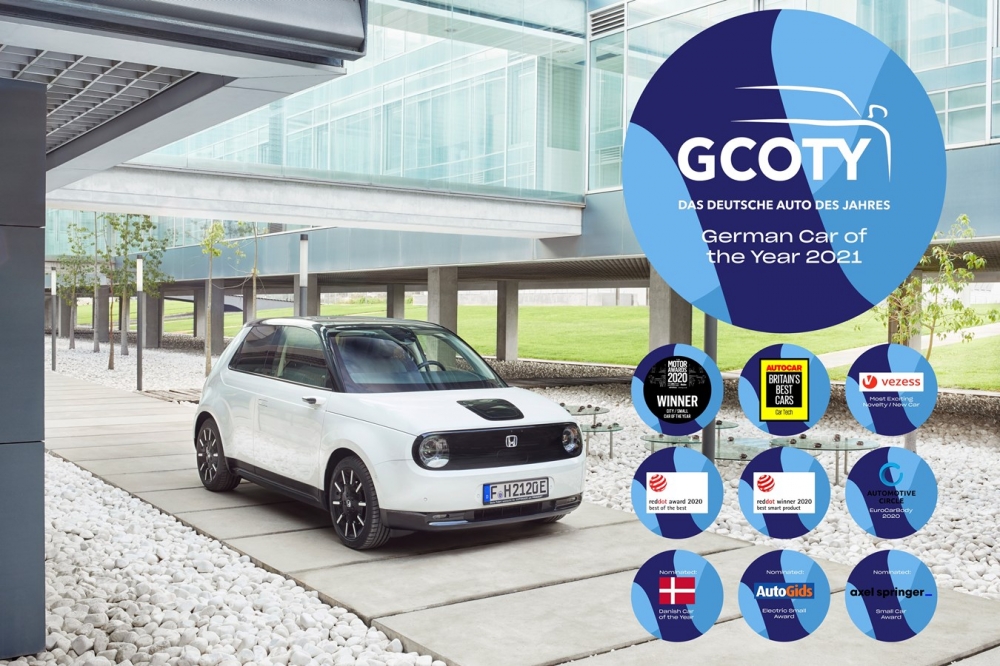 Honda e pierwszym japońskim pojazdem z tytułem German Car of the Year