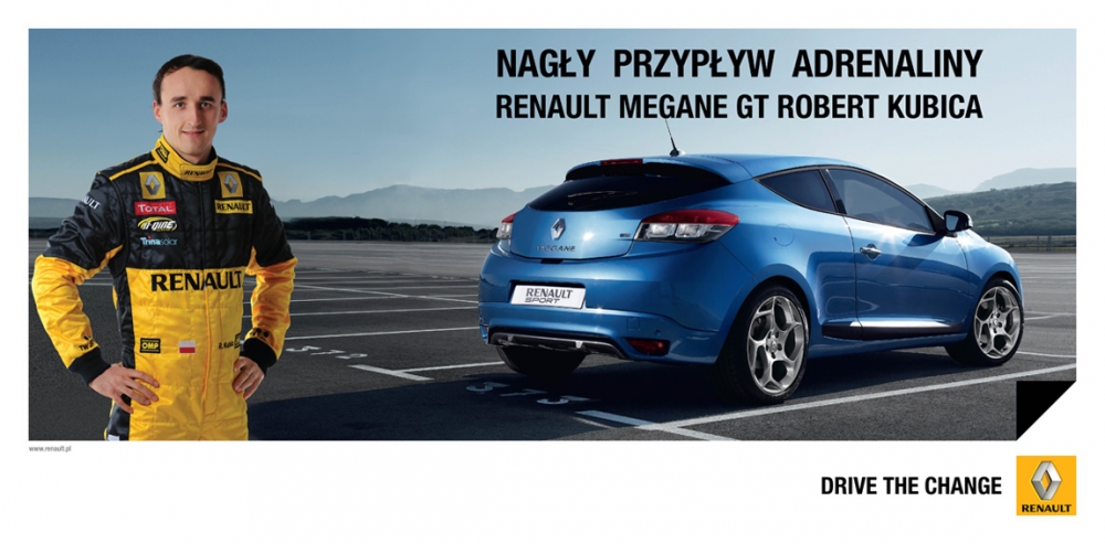 Megane Coupe GT w wersji Robert Kubica