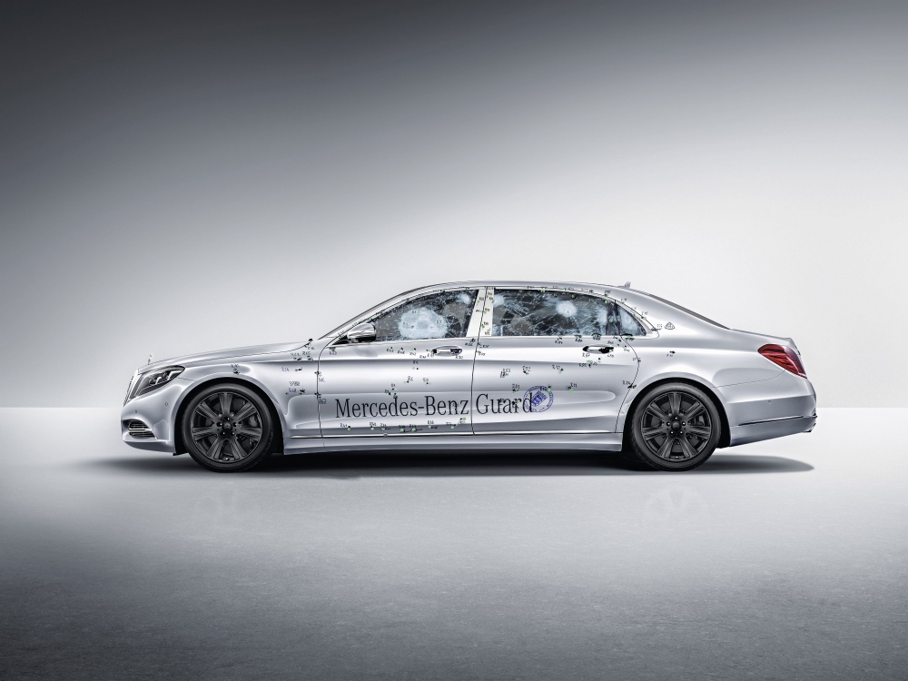 Mercedes-Maybach S 600 Guard: luksusowy pancernik