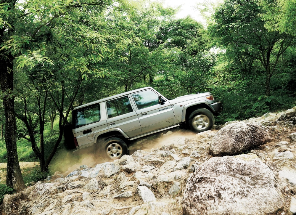 5 gwiazdek dla Toyoty Land Cruiser 70
