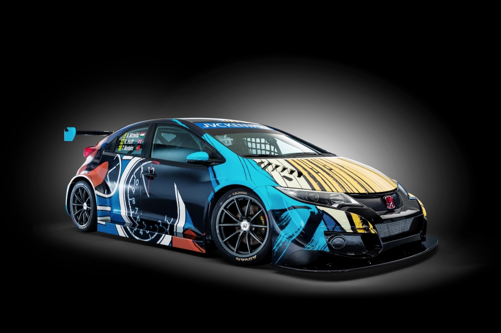 Honda Civic WTCC w nowych barwach na tegorocznym Goodwood Festival of Speed