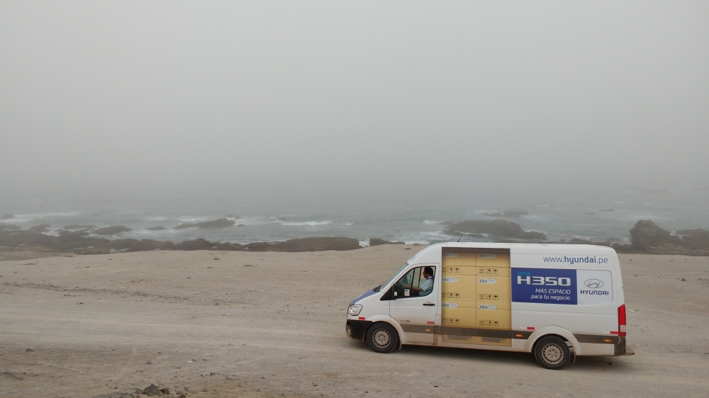 Hyundai H350: wymagające testy w Peru