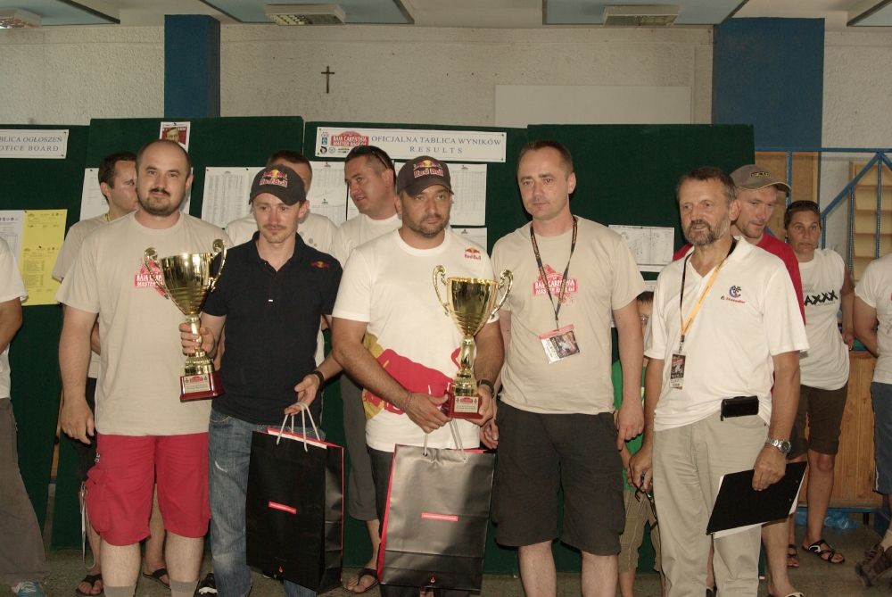 Adam Małysz na finiszu Rajdu Baja Carpathia 2012