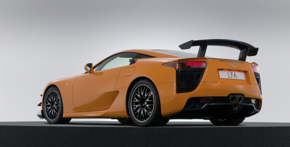 Lexus LFA Nurburgring Edition w akcji