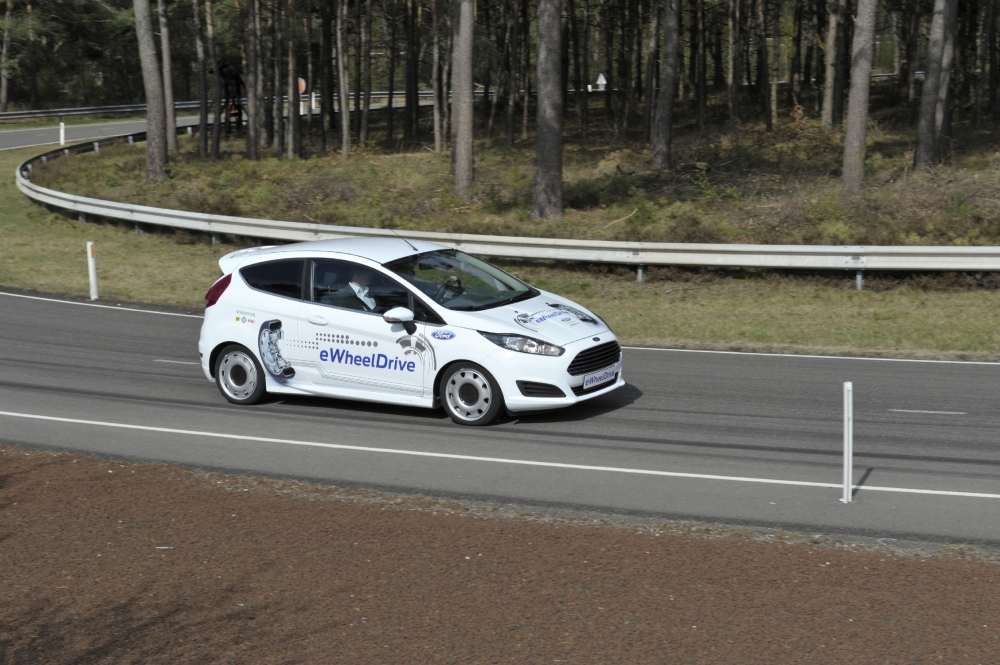 eWheelDrive, czyli Fiesta z silnikami w kołach