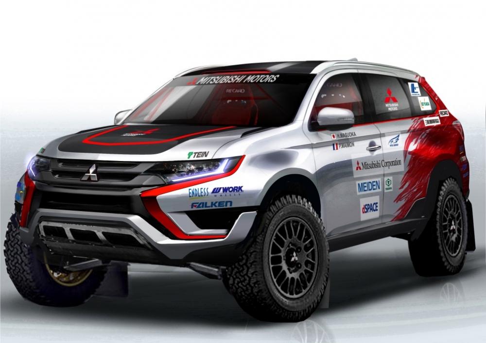 Mitsubishi Outlander PHEV wystartuje w Baja Portalegre 500