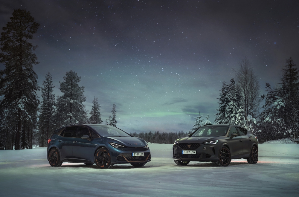 CUPRA Finland Experience - modele Born i Formentor VZ5 testowane w ekstremalnych warunkach