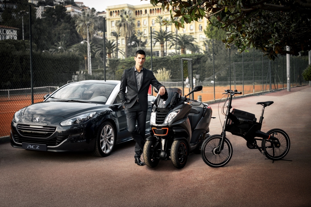 Novak Djokovic nowym ambasadorem Peugeot