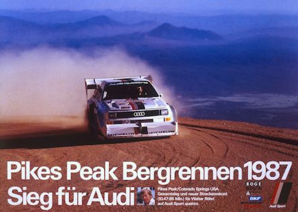 Legendarne samochody rajdowe Audi na Eifel Rallye Festival w Daun 