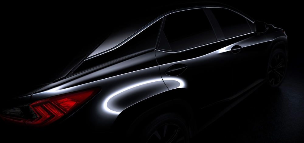Lexus RX 2016 - zapowiedź