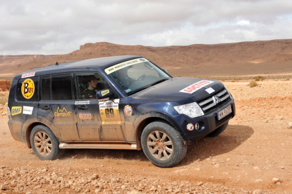 Nierówna walka z pustynią w RMF Morocco Challenge