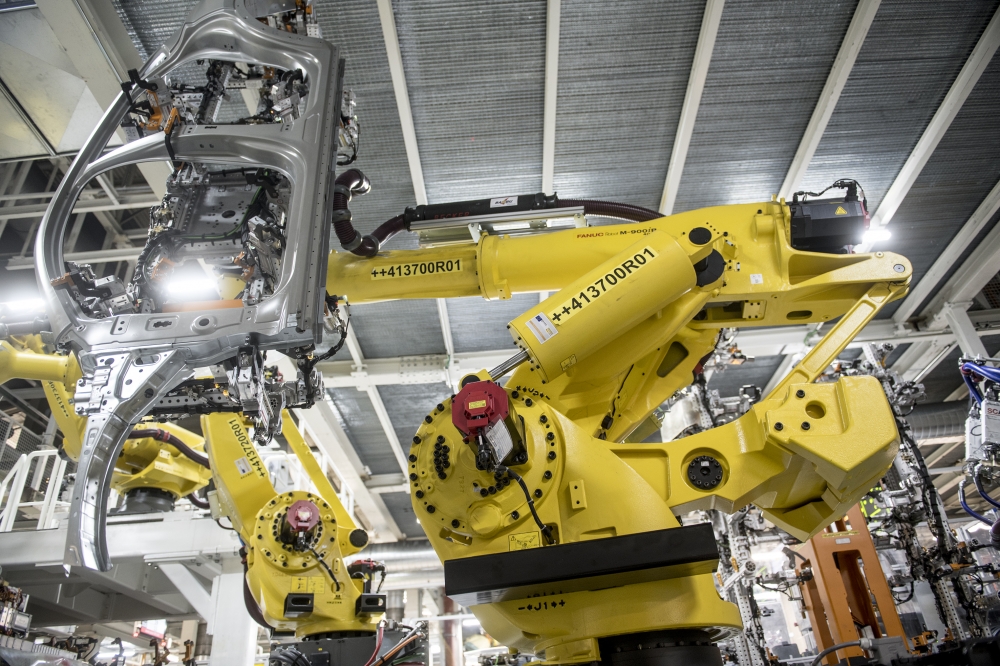 Modele SEAT-a budowane przez gigantyczne roboty