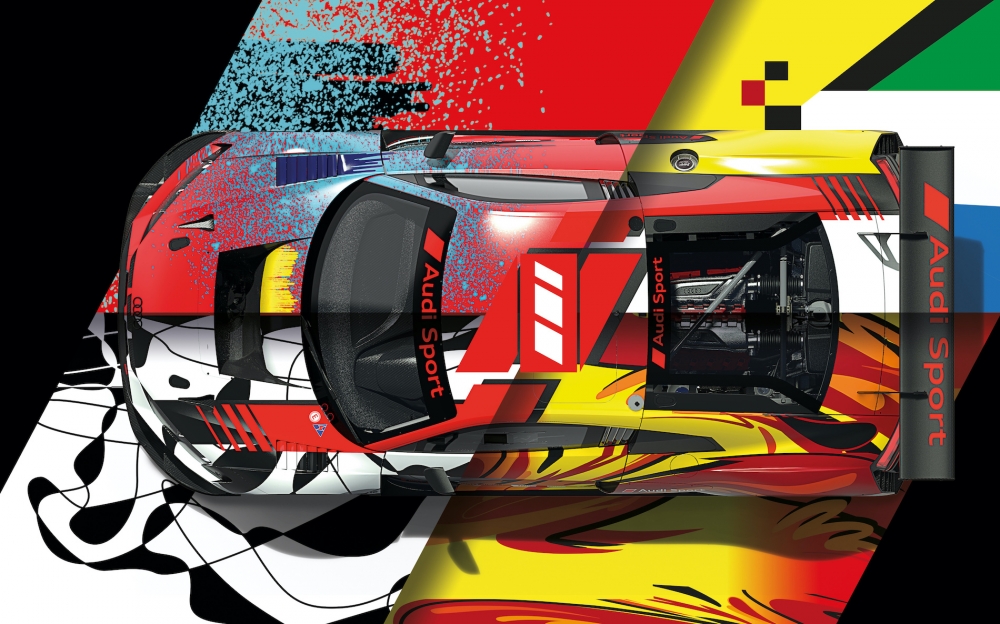 Designerskie samochody od Audi Sport wystawione z okazji setnej rocznicy pierwszego wyścigu w Spa