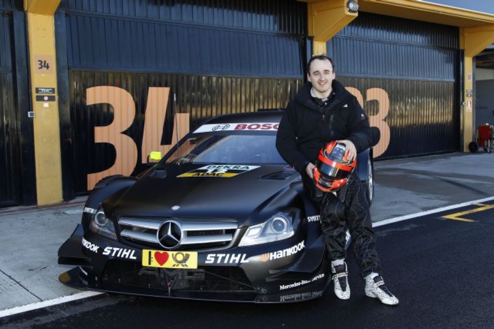 Robert Kubica za kierownicą Mercedesa AMG C-Coupe DTM