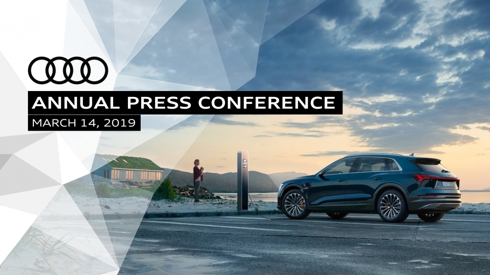 Transmisja corocznej konferencji prasowej AUDI AG 