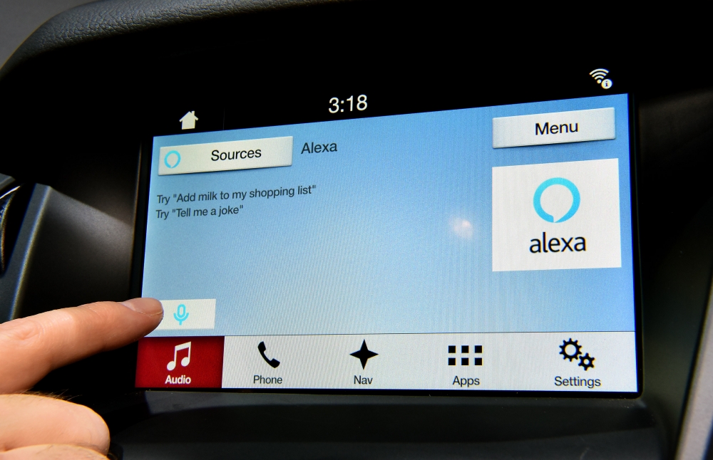 Alexa w samochodach Forda