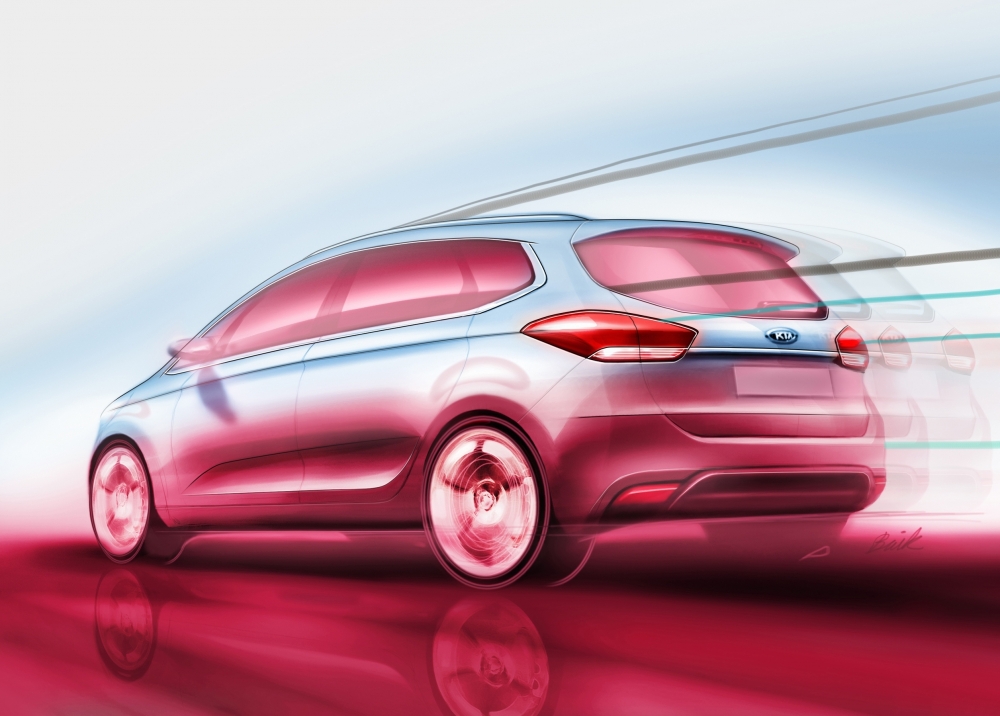 Kia Carens - nadchodzi rewolucja stylistyczna?