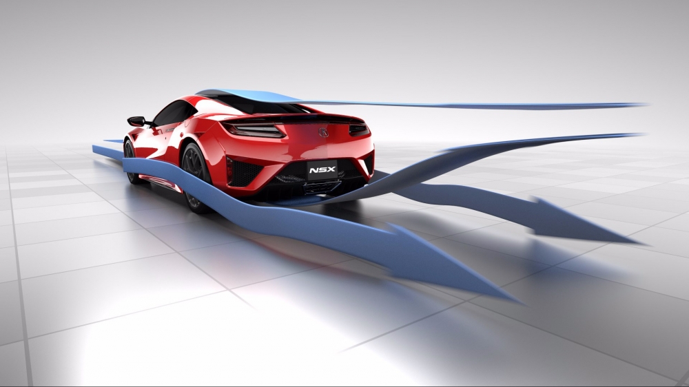 Tajniki koncepcji aerodynamicznej w Hondzie NSX