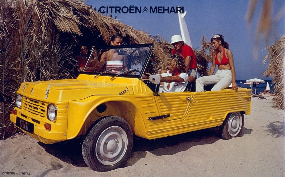 Retromobile 2016: Citroen Mehari i E-Mehari razem