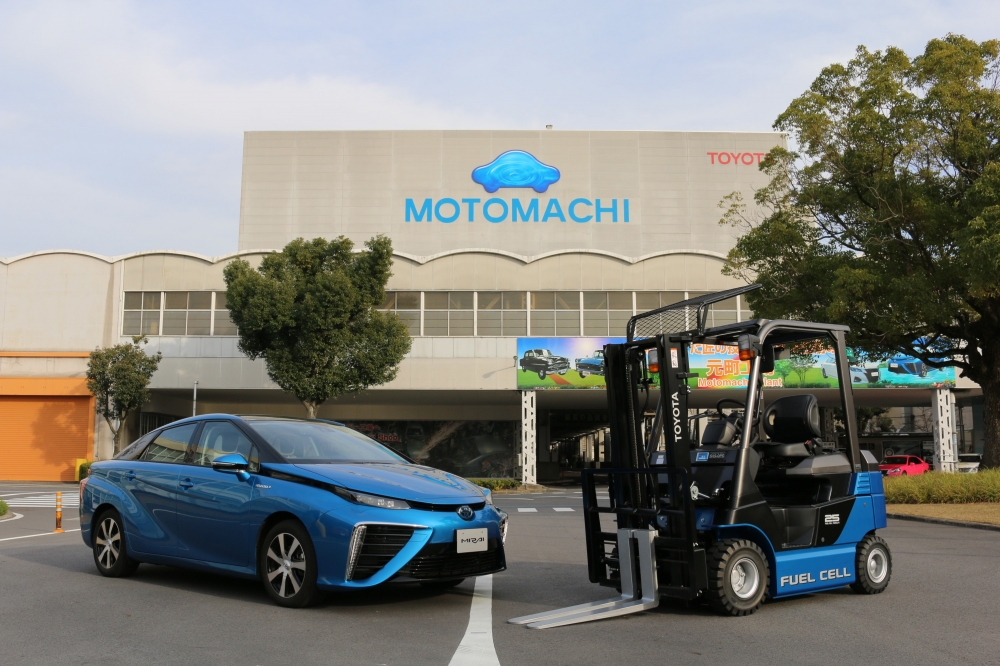 Toyota wprowadza wózki widłowe z napędem na ogniwa paliwowe