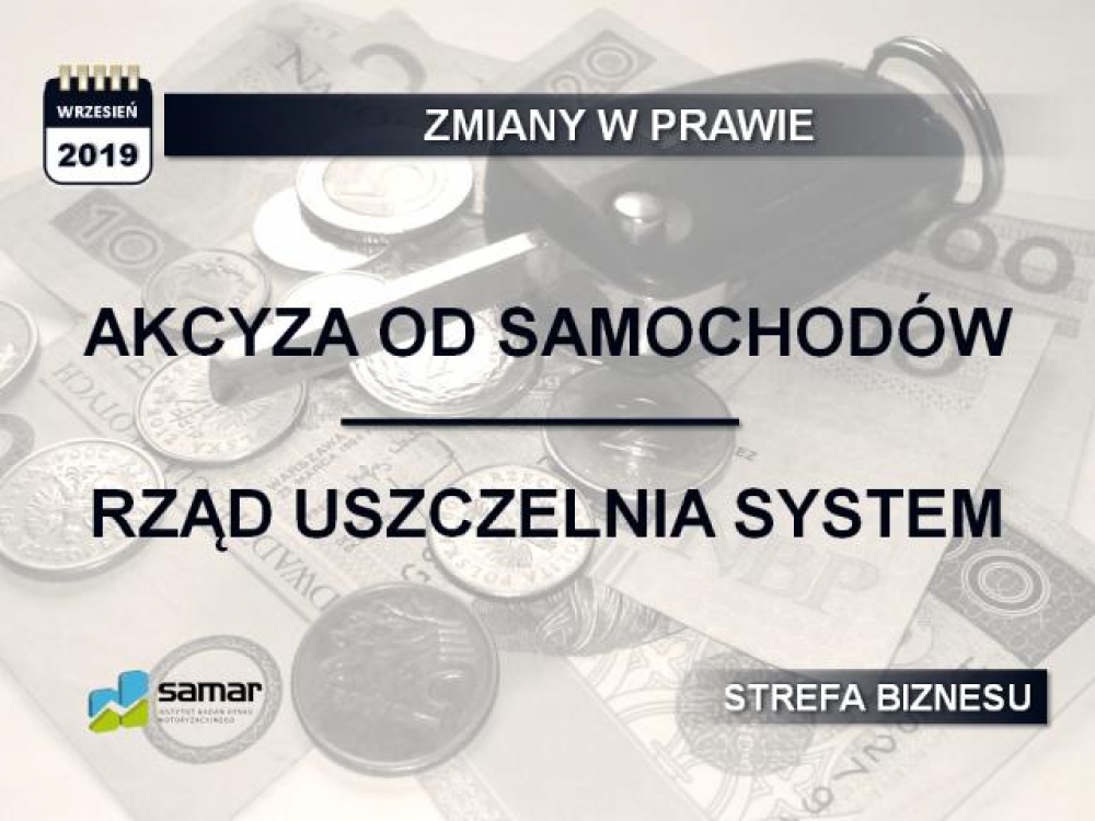 Zmiany w przepisach dot. akcyzy od sprowadzanych samochodów