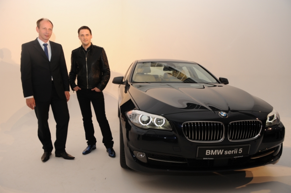 Wernisaż nowego modelu BMW serii 5.