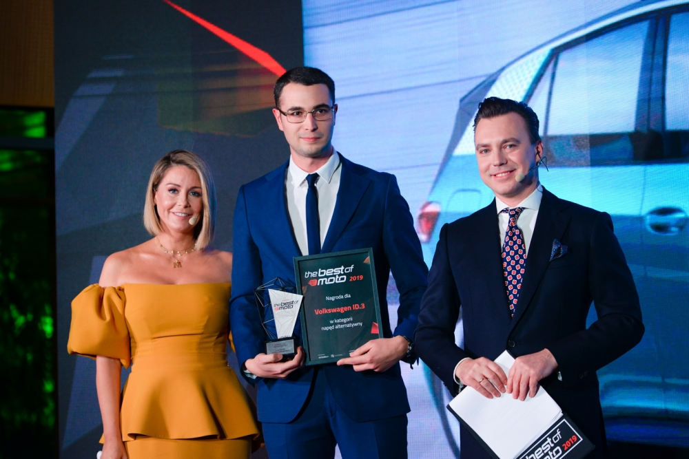 Elektryczny Volkswagen ID.3 zdobywa cenną magrodę