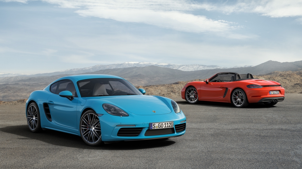 Porsche 718 Cayman z 4-cylindrowym silnikiem turbo