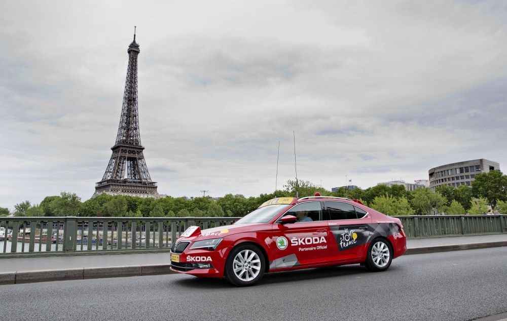 Skoda po raz dwunasty sponsorem Tour de France