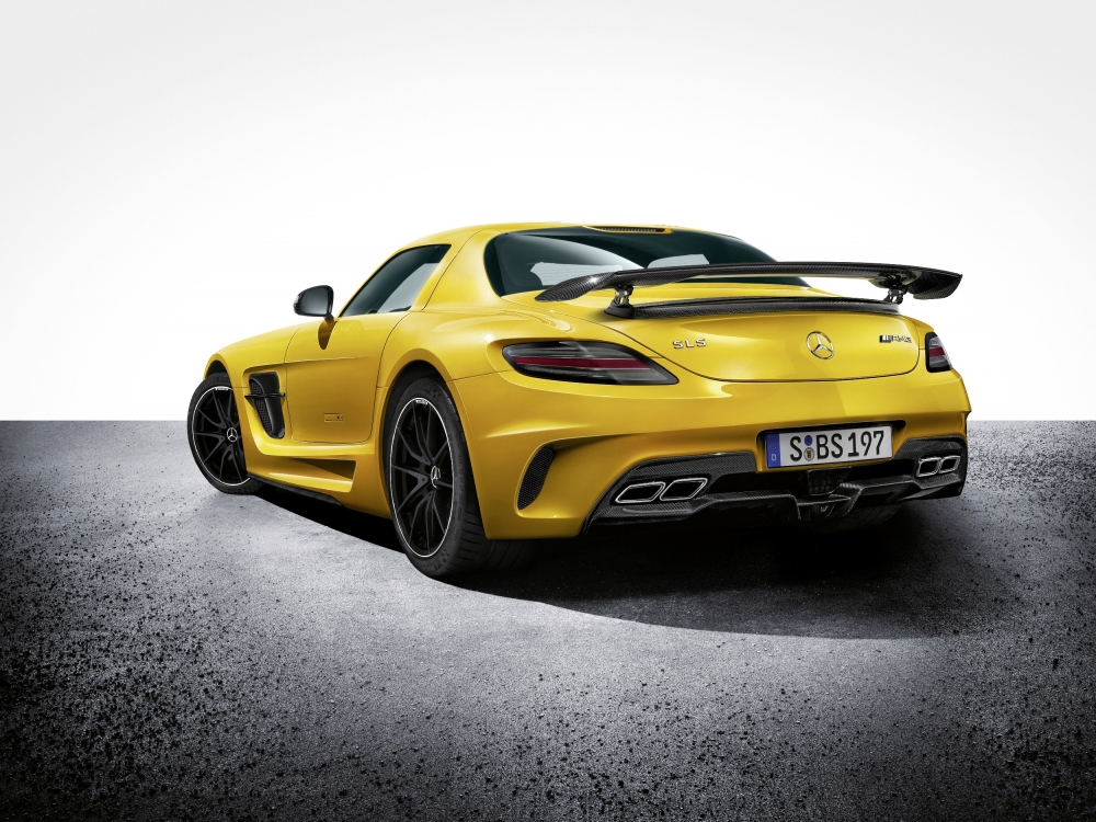 Mercedes-Benz SLS AMG Coupe Black Series: bez kompromisów