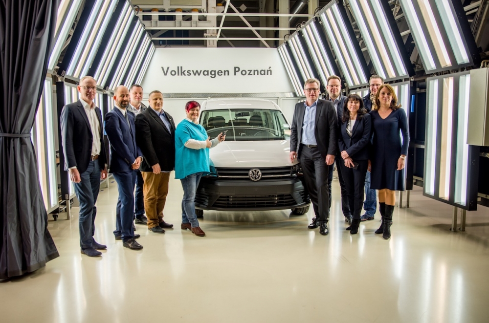 W Poznaniu z taśmy zjeżdża 2-milionowy VW Caddy