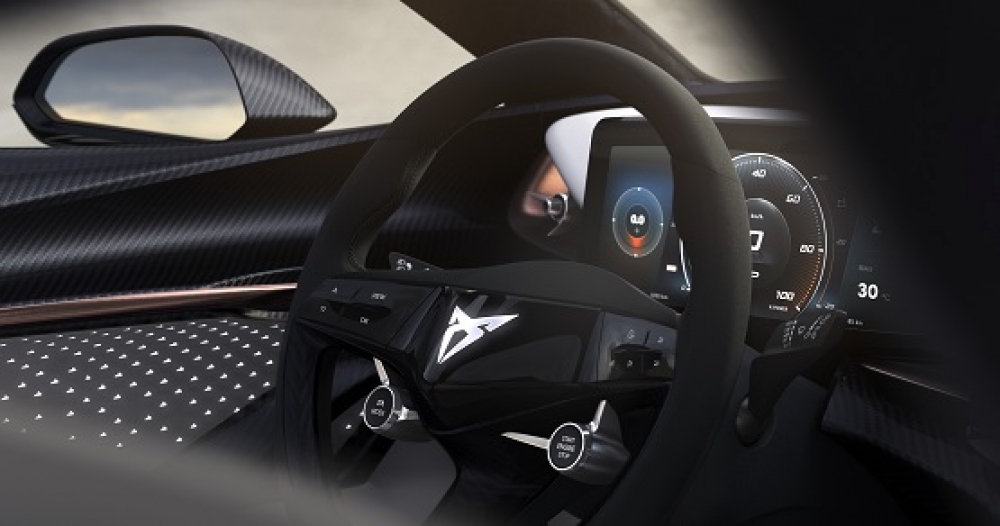 CUPRA prezentuje wnętrze elektrycznego samochodu koncepcyjnego