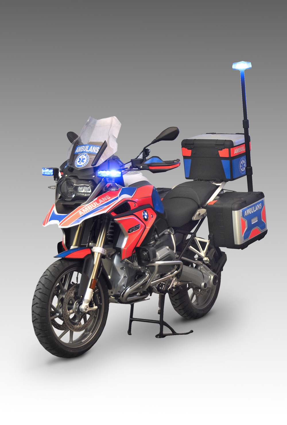 Motocykle ratownicze BMW zadebiutowały na Motor Show 2017