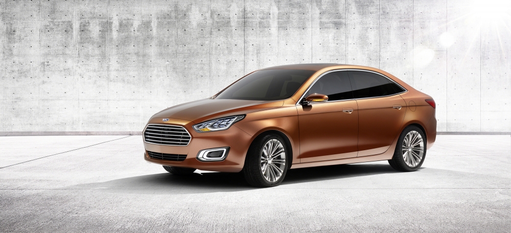 Ford Escort Concept debiutuje w Szanghaju