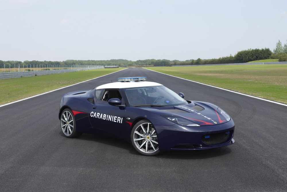 Lotus Evora wsparciem włoskiej policji