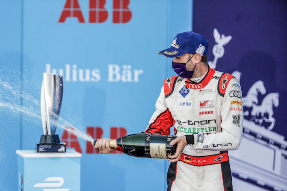 Pierwsze podium Rene Rasta w wyścigu Formuły E